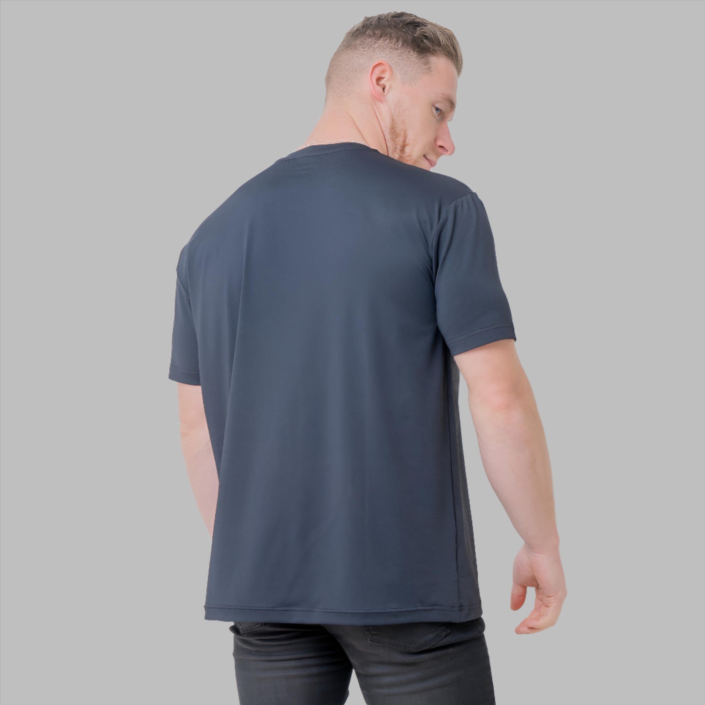 Men's Black Versatile T-Shirt