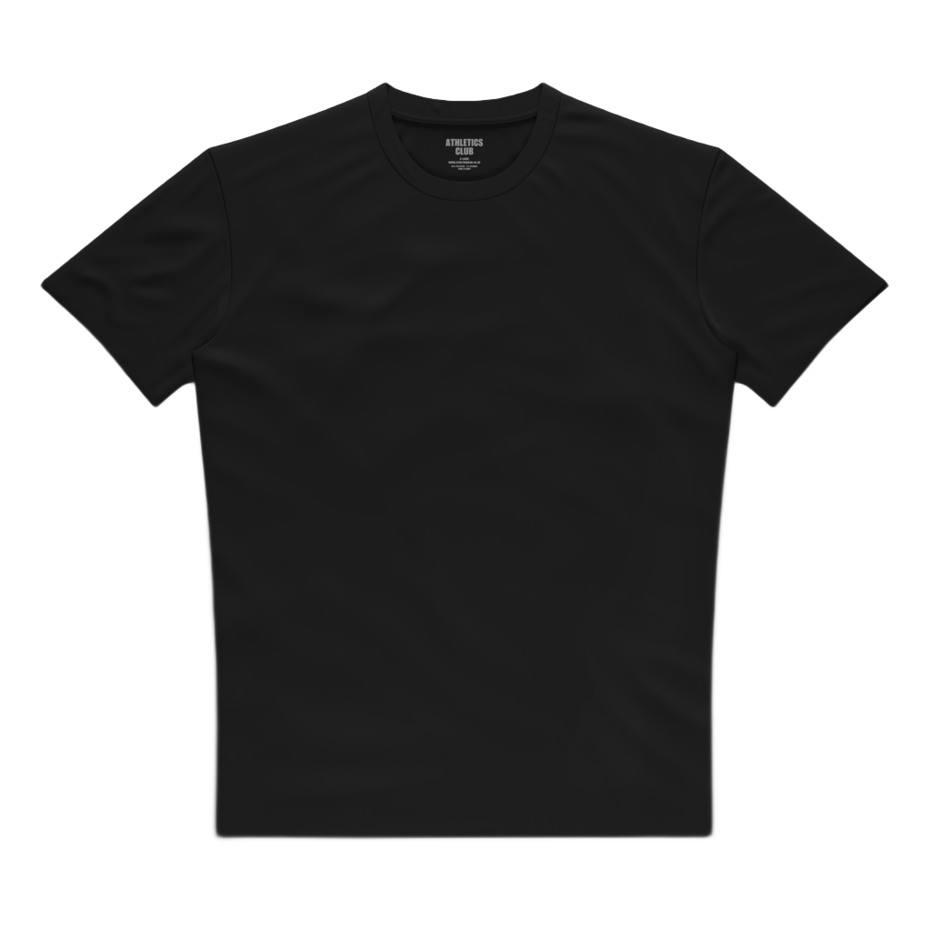 Men's Black Versatile T-Shirt